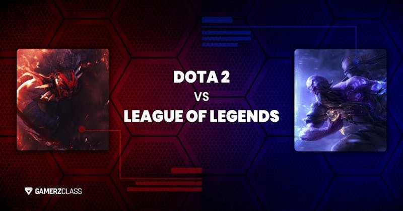 League of Legends vs Dota 2