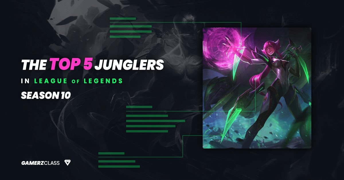 Descripción del negocio Competencia objetivo The Top 5 Junglers in League of Legends Season 10