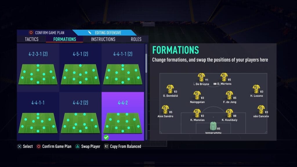 The Top 5 Most Effective Formations In Fifa 21 The Top 5 Most Effective Formations In Fifa 21