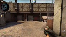 Entry fragging on overpass B-site