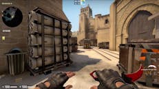Entry fragging on Mirage A-site
