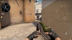 Entry fragging on Dust2 B-site and CAT